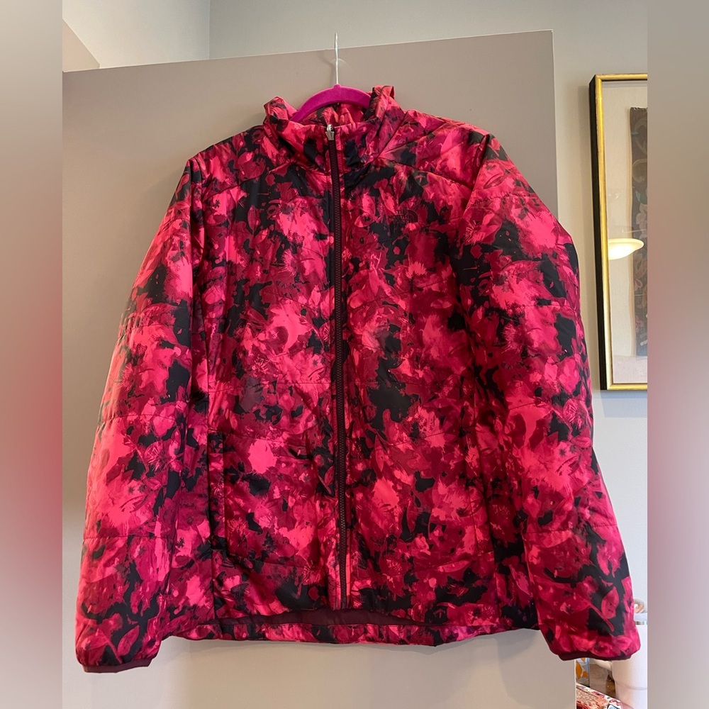 The North Face Pink and Black Jacket